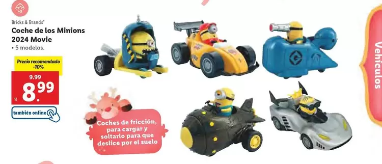 Oferta de Bricks & Brands - Coche De Los Minions 2024 Movie por 8,99€ en Lidl