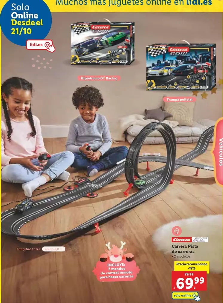 Oferta de Carrera - Pista De Carreras por 69,99€ en Lidl