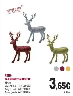 Oferta de Reno - Reno Tarrington House por 3,65€ en Makro