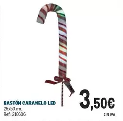 Oferta de Caramelo - Bastón  Led por 3,5€ en Makro