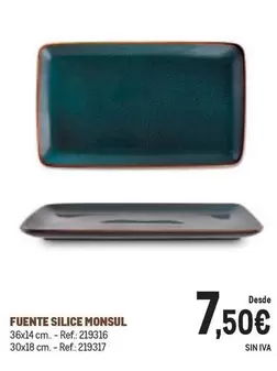 Oferta de Fuente Silice Monsul por 7,5€ en Makro