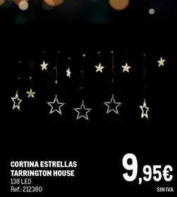 Oferta de Tarrington - Cortina Estrellas  House por 9,95€ en Makro