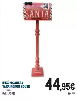 Oferta de Tarrington - Buzon Cartas  House por 44,95€ en Makro