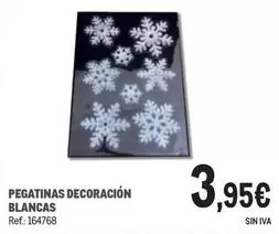 Oferta de Pegatinas Decoración Blancas por 3,95€ en Makro