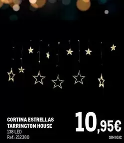 Oferta de Tarrington - Cortina Estrellas  House por 10,95€ en Makro