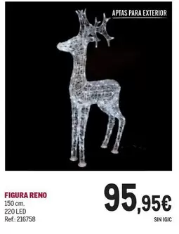 Oferta de Reno - Figura Reno por 95,95€ en Makro