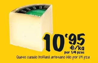 Oferta de Boffard - Queso Curado Artesano por 10,95€ en Cash Fresh