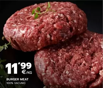 Oferta de Burger Meat por 11,99€ en BM Supermercados