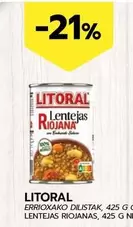 Oferta de Litoral - Lentejas Riojanas  en BM Supermercados