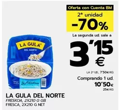 Oferta de La Gula Del Norte - Freska por 10,5€ en BM Supermercados