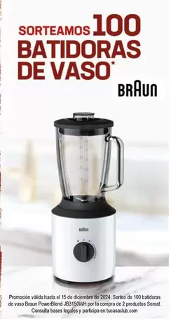 Oferta de Braun - Batidoras De Vaso en BM Supermercados