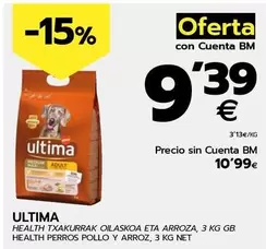 Oferta de Ultima - Health Perros Pollo Y Arroz por 10,99€ en BM Supermercados