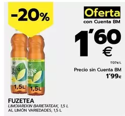 Oferta de Fuzetea - Al Limon por 1,99€ en BM Supermercados