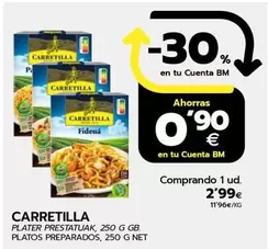 Oferta de Carretilla - Platos Preparados  por 2,99€ en BM Supermercados