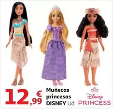 Oferta de Disney - Muñecas Princesas por 12,99€ en Alcampo