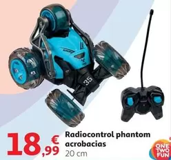 Oferta de One Two Fun - Radiocontrol Phantom Acrobacias por 18,99€ en Alcampo