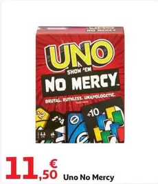 Oferta de Uno - Uno No Mercy por 11,5€ en Alcampo