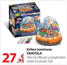 Oferta de Crayola - Esfera Luminosa por 27,95€ en Alcampo