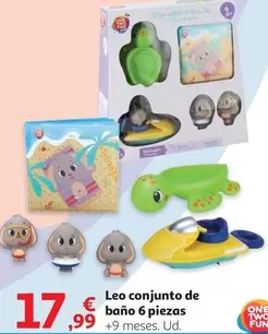 Oferta de One Two Fun - Conjunto De Baño 6 Piezas por 17,99€ en Alcampo