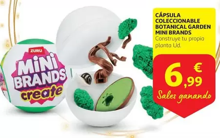 Oferta de Zuru - Capsula Coleccionable Botanical Garden Mini Brands por 6,99€ en Alcampo