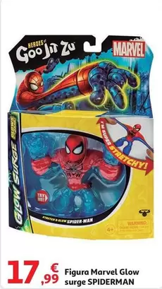 Oferta de Marvel - Figura  Glow Surge Spiderman por 17,99€ en Alcampo