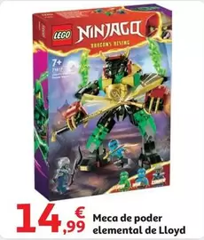 Oferta de LEGO - Meca De Poder Elemental De Lloyd por 14,99€ en Alcampo