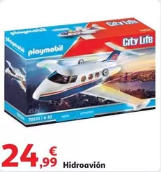 Oferta de Playmobil - Hidroavion por 24,99€ en Alcampo