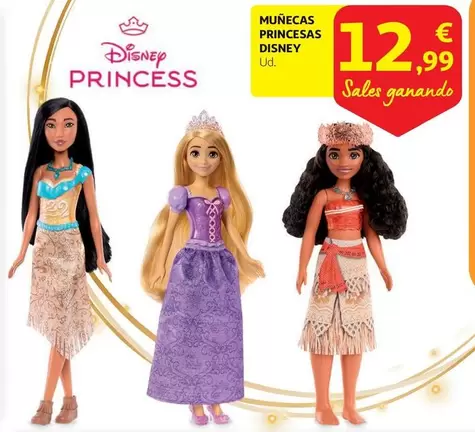 Oferta de Disney - Munecas Princesas por 12,99€ en Alcampo