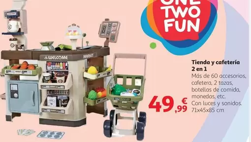 Oferta de Fun - Tienda Y Cafeteria 2 En 1 por 49,99€ en Alcampo