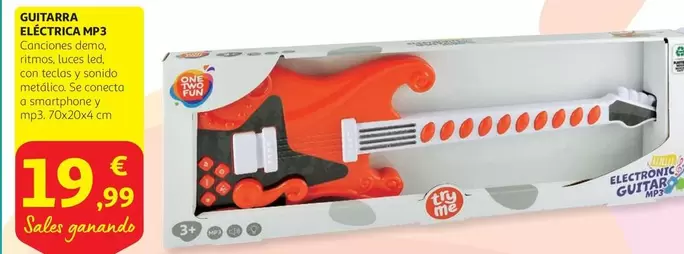 Oferta de One - Guitarba Eléctrica en Alcampo