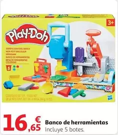 Oferta de Play-Doh - Banco De Herramientas por 16,65€ en Alcampo