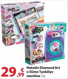 Oferta de Style - Maletin Diamond Art O Slime Tye&dye Machine por 29,99€ en Alcampo