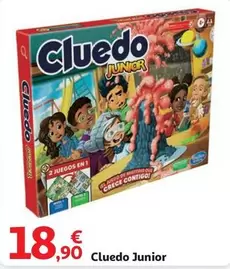 Oferta de Hasbro - Cluedo Junior por 18,9€ en Alcampo