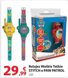 Oferta de Stitch - Relojes Walkie Talkie por 29,99€ en Alcampo