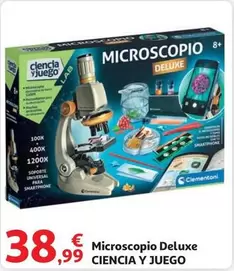 Oferta de Deluxe - Microscopio por 38,99€ en Alcampo