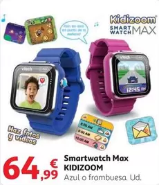 Oferta de Vtech - Smartwatch Max por 64,99€ en Alcampo