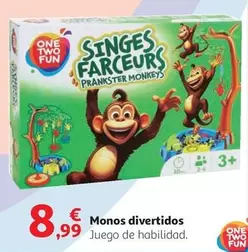 Oferta de One Two Fun - Monos Divertidos por 8,99€ en Alcampo