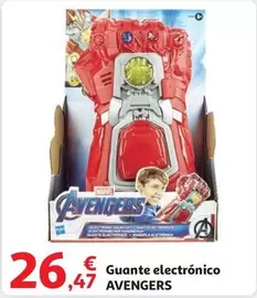 Oferta de Marvel - Guante Electrónico Avengers por 26,47€ en Alcampo