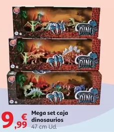 Oferta de Din - Mega Set Caja Dinosaurios por 9,99€ en Alcampo