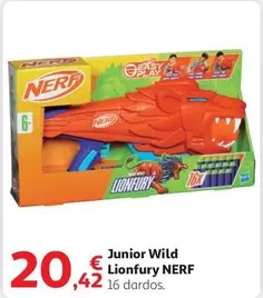 Oferta de Nerf - Junior Wild Lionfury por 20,42€ en Alcampo