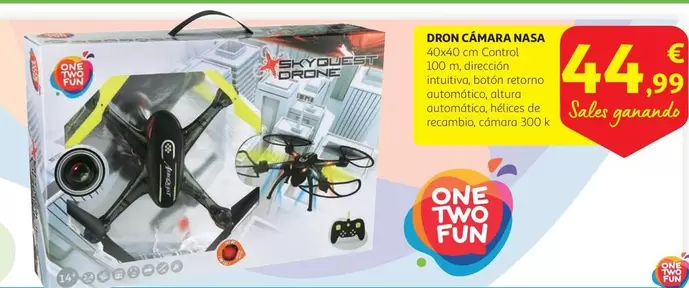 Oferta de One - DRON GAMARAL NASA por 44,99€ en Alcampo