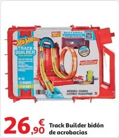 Oferta de Hot Wheels - Track Builder Bidon De Acrobacias por 26,9€ en Alcampo