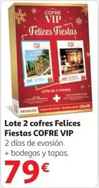 Oferta de Vip - Lote 2 Cofres Felices Fiestas Cofre por 79€ en Alcampo