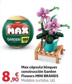 Oferta de Zuru - Max Cápsula Bloques Construcción Garden Flowers Mini Brands por 8,9€ en Alcampo