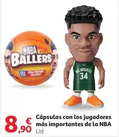 Oferta de Cápsulas Con Los Jugadores Màs Importantes De La Nba por 8,9€ en Alcampo