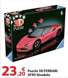 Oferta de Ferrari - Puzzle 3d Sf90 Stradale por 23,2€ en Alcampo