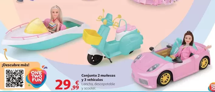 Oferta de One - Coquinto 2 Munecas por 29,99€ en Alcampo