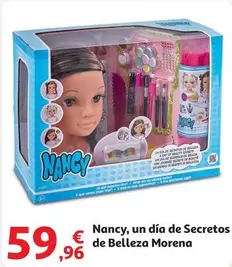 Oferta de El Corte Inglés - Nancy, Un Dia De Secretos De Belleza Morena por 59,96€ en Alcampo