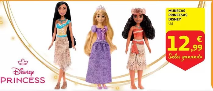 Oferta de Disney - Munecas Princesas por 12,99€ en Alcampo