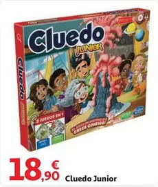 Oferta de Hasbro - Cluedo Junior por 18,9€ en Alcampo